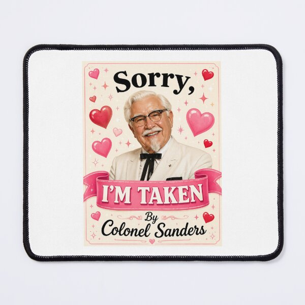 Item preview, Colonel sanders kfc Love boyfriend birthday funny prank meme gift weird designed and sold by CheeseBlueprint.