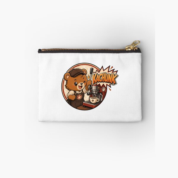 Item preview, Kachunk Coffee Mascot Onomatopoeia designed and sold by hal-omaggard.