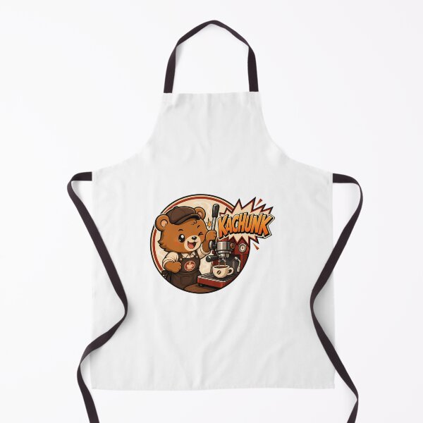 Item preview, Kachunk Coffee Mascot Onomatopoeia designed and sold by hal-omaggard.