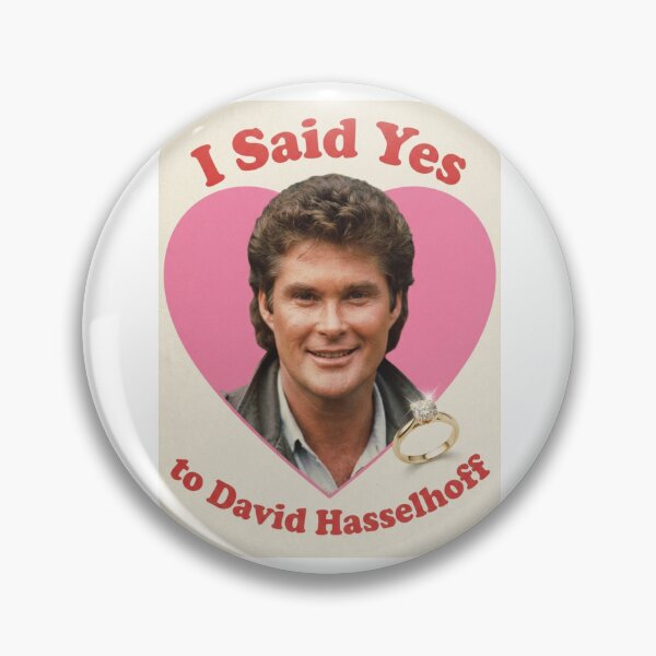Item preview, David hasselhoff Love boyfriend birthday funny prank meme gift weird designed and sold by CheeseBlueprint.