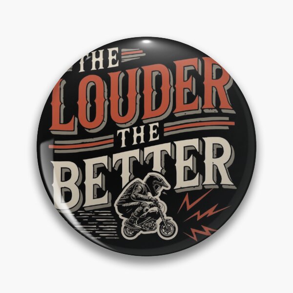 Item preview, The Louder The Better Funny Mini Bike Pit Bike Dirt Bike Rider designed and sold by haitrieuic96.