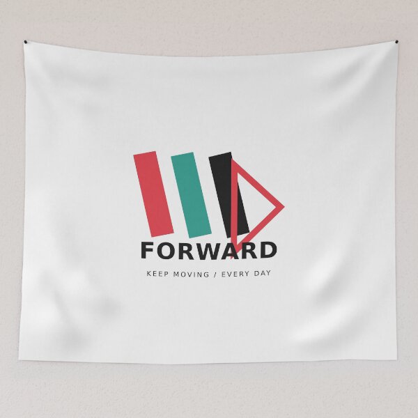 Item preview, Forward Keep Moving Every Day designed and sold by NiloStudio.