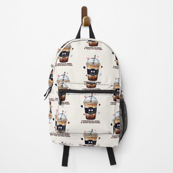 Item preview, Powered By Boba And Good Intentions Cute Kawaii Bubble Tea designed and sold by Joshbrowny.