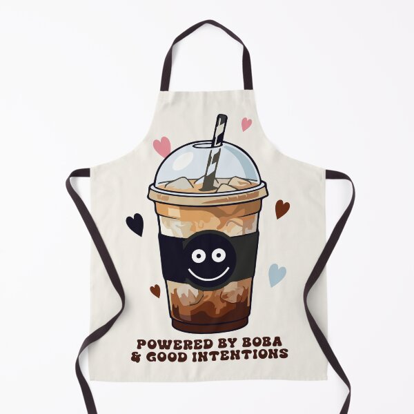 Item preview, Powered By Boba And Good Intentions Cute Kawaii Bubble Tea designed and sold by Joshbrowny.