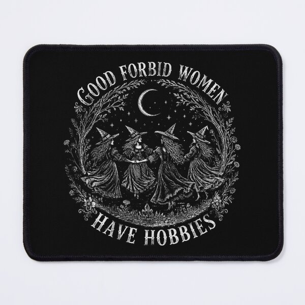 Item preview, God Forbid Women Have Hobbies, Halloween Witch, Feminist Witch, Salem Witch 1692 2 designed and sold by KodiakMillyy.
