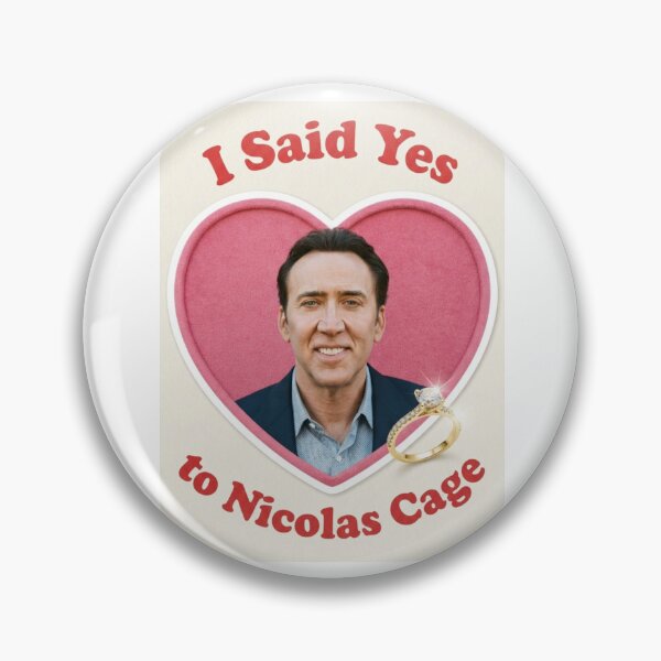 Item preview, Nicolas cage Love boyfriend birthday funny prank meme gift weird designed and sold by CheeseBlueprint.
