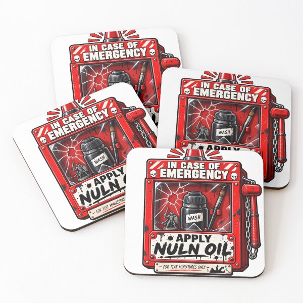 Item preview, In Case of Emergency, Apply Nuln Oil designed and sold by Splyntpop.