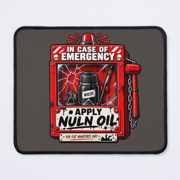 Item preview, In Case of Emergency, Apply Nuln Oil designed and sold by Splyntpop.