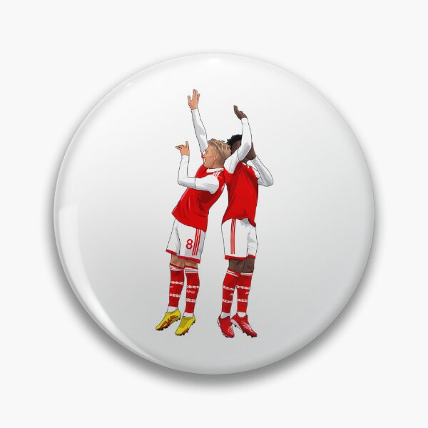 Item preview, Bukayo Saka  Martin Odegaard Arsenal designed and sold by de-mTsevbcm.