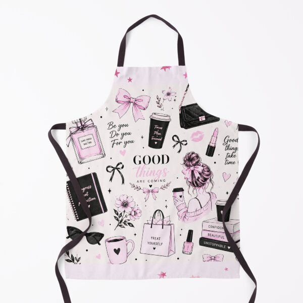 Item preview, Good Things Take Time – Pink Bow Self Love Aesthetic designed and sold by Hustlingminds.