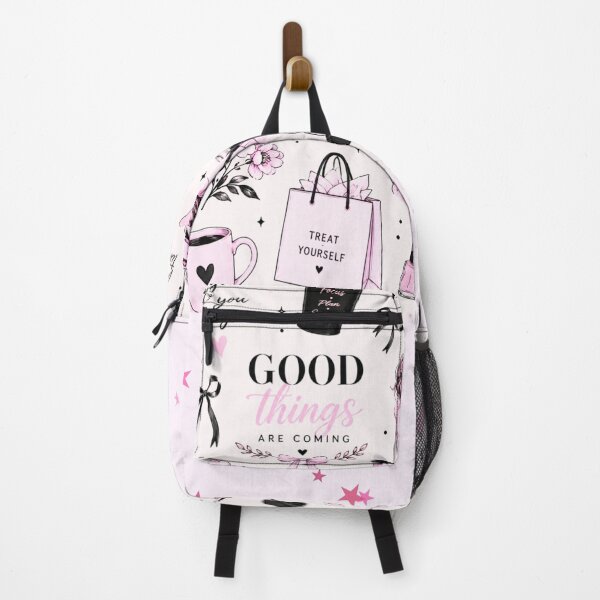 Item preview, Good Things Take Time – Pink Bow Self Love Aesthetic designed and sold by Hustlingminds.