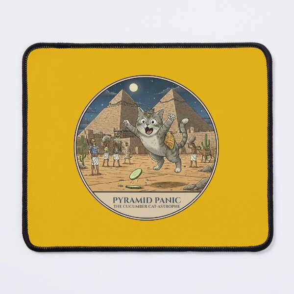 Item preview, Pyramid Panic: The Cucumber Cat-Astrophe designed and sold by codex antique.