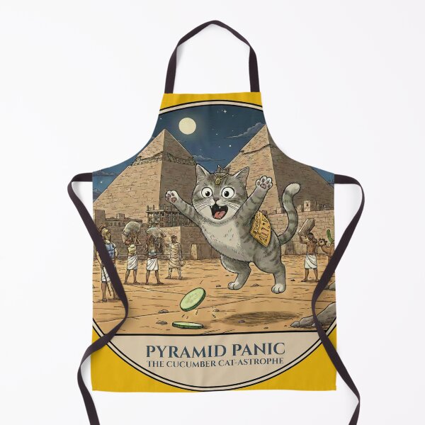 Item preview, Pyramid Panic: The Cucumber Cat-Astrophe designed and sold by codex antique.