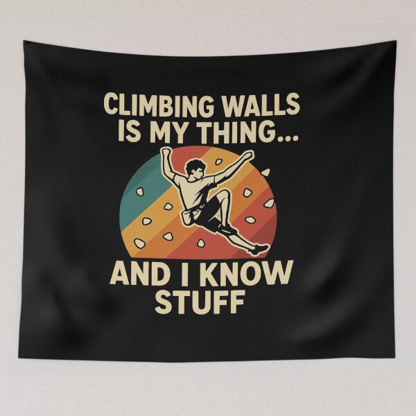 Item preview, climbing funny climbing quote designed and sold by kiakuki.