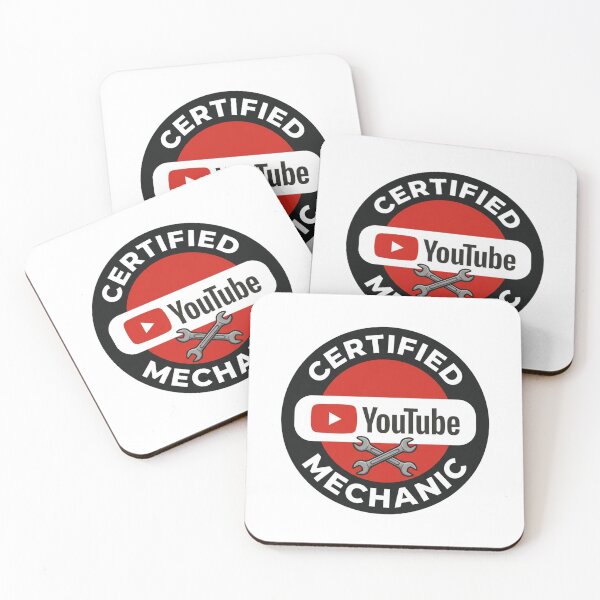 Item preview, Certified YouTube Mechanic Funny DIY Car Auto Repair Tool Box Humor Graphic designed and sold by raedattia.