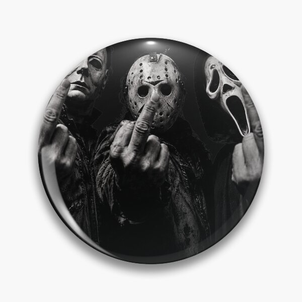 Item preview, Halloween Tshirts Michael Myers Jason Voorhees Ghost Face Scary Slasher Horror Icons designed and sold by Hydlaaksmndriss.