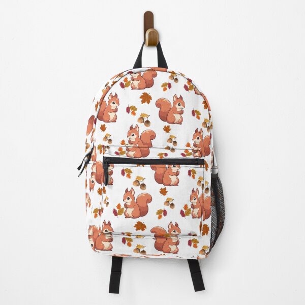 Item preview, Cute Autumn Squirrel Seamless Pattern with Acorns, Hazelnuts and Fall Leaves designed and sold by BigDigital.