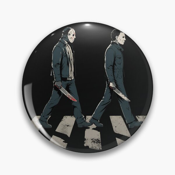 Item preview, Halloween Tshirts Michael Myers Jason Voorhees Horror Movie Abbey Road designed and sold by Hydlaaksmndriss.