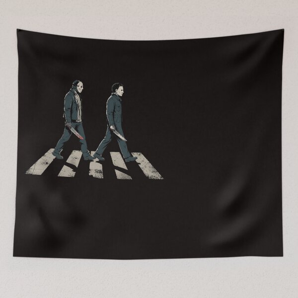 Item preview, Halloween Tshirts Michael Myers Jason Voorhees Horror Movie Abbey Road designed and sold by Hydlaaksmndriss.