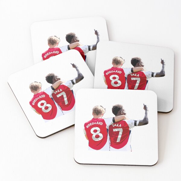 Item preview, Bukayo Saka  Martin Odegaard designed and sold by de-mTsevbcm.