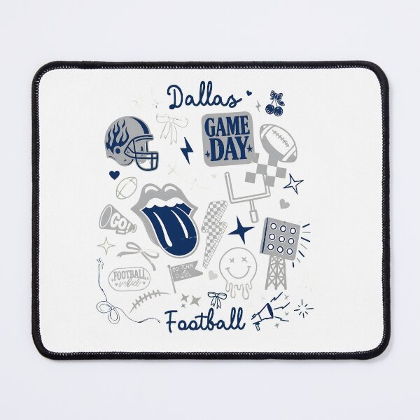 Item preview, Dallas Game Day Football Doodle designed and sold by DerekFiel20978.