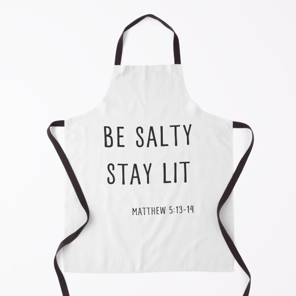 Item preview, Be Salty Stay Lit Matthew 5 13-14 Christian Bible Verse designed and sold by Ocea-nWhitlow.