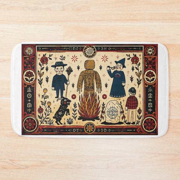 Item preview, Folk Ritual Fire Circle designed and sold by NiloStudio.