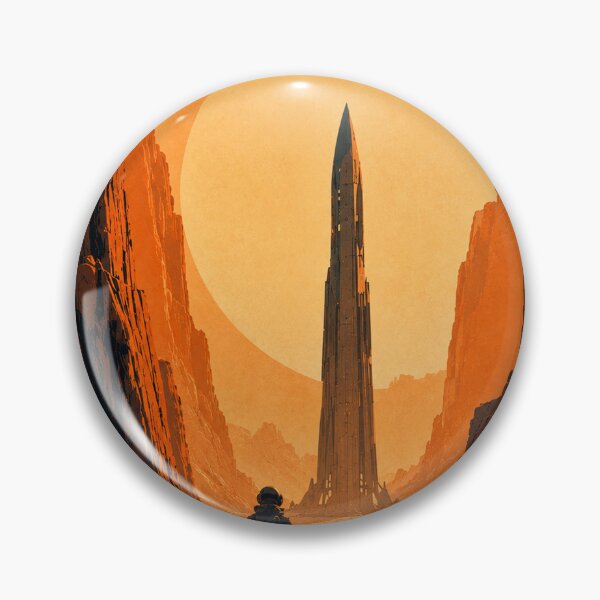 Item preview, Retro Sci Fi Alien Obelisk designed and sold by NordenPosters.