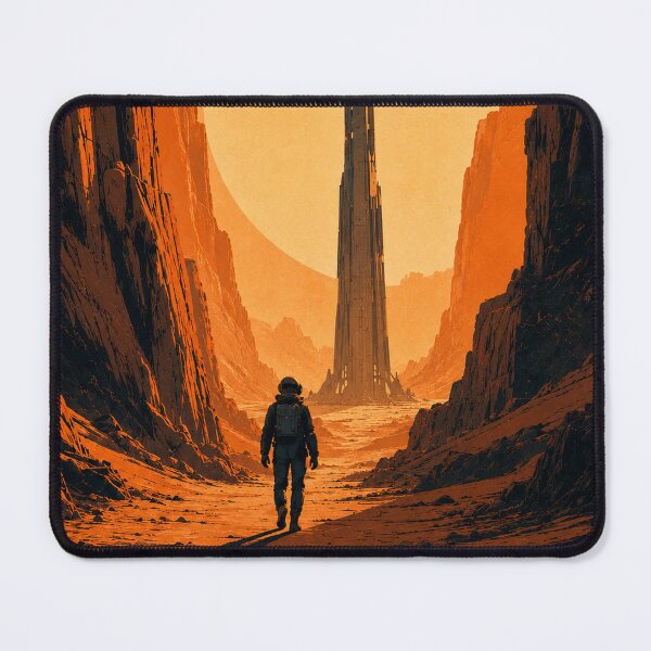 Item preview, Retro Sci Fi Alien Obelisk designed and sold by NordenPosters.