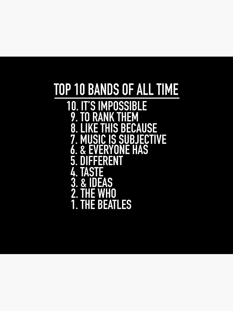 Thumbnail 5 of 5, Mouse Pad, Humorous Music Ranking designed and sold by MaraMurphy.