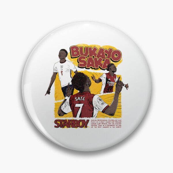 Artikelvorschau, Bukayo Saka Spieler entworfen und verkauft von de-mTsevbcm.