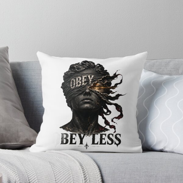 Item preview, Obey Less – Blindfold Awakening Design designed and sold by quietrevolt.