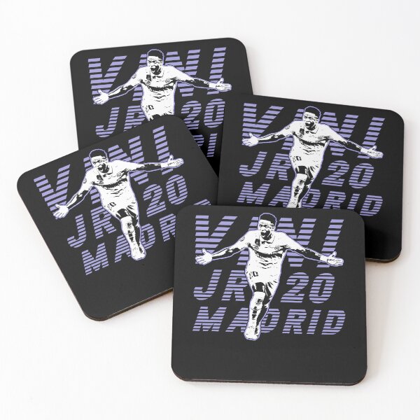 Item preview, Vinicius Jr Madrid Number 20 White Jersey Celebration designed and sold by ArmandHuels.