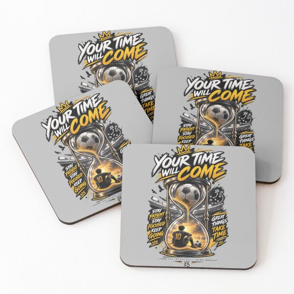 Item preview, Your Time Will Come Soccer Motivation designed and sold by LegendCourt.