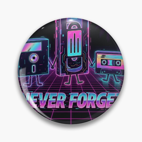 Item preview, Retro Media Never Forget Graphic designed and sold by LolaPort5.