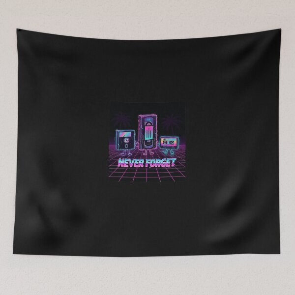 Item preview, Retro Media Never Forget Graphic designed and sold by LolaPort5.