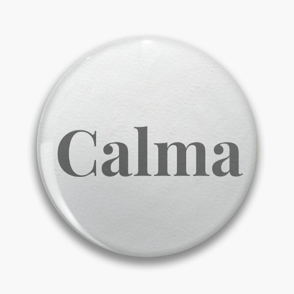Item preview, Calm: Minimalist Typographic Art with Golden Frame | Japandi Aesthetics designed and sold by Diseño que alegran tu día.
