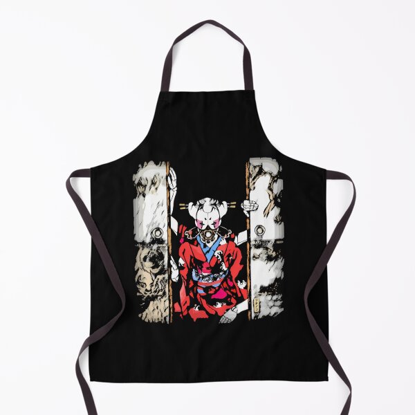 Item preview, Geisha Robot Emerging Through Traditional Sliding Doors designed and sold by MetaCollins.