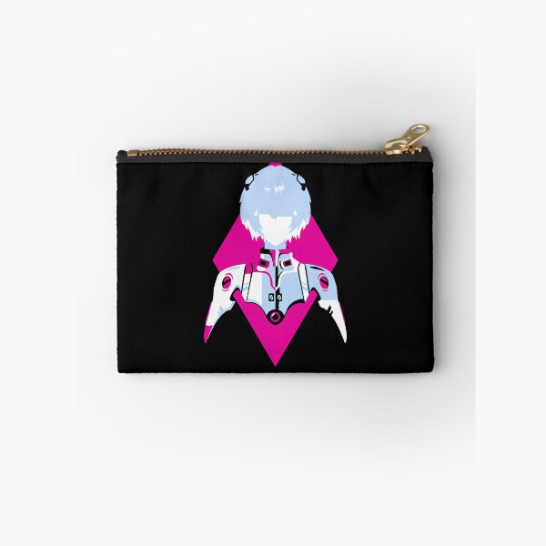 Item preview, Blue-Haired Pilot Portrait In Pink Diamond Frame designed and sold by MetaCollins.