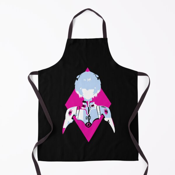 Item preview, Blue-Haired Pilot Portrait In Pink Diamond Frame designed and sold by MetaCollins.