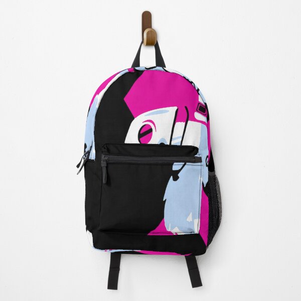 Item preview, Blue-Haired Pilot Portrait In Pink Diamond Frame designed and sold by MetaCollins.