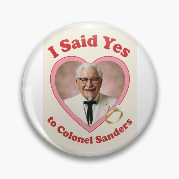 Item preview, Colonel sanders Love boyfriend birthday funny prank meme gift weird designed and sold by CheeseBlueprint.