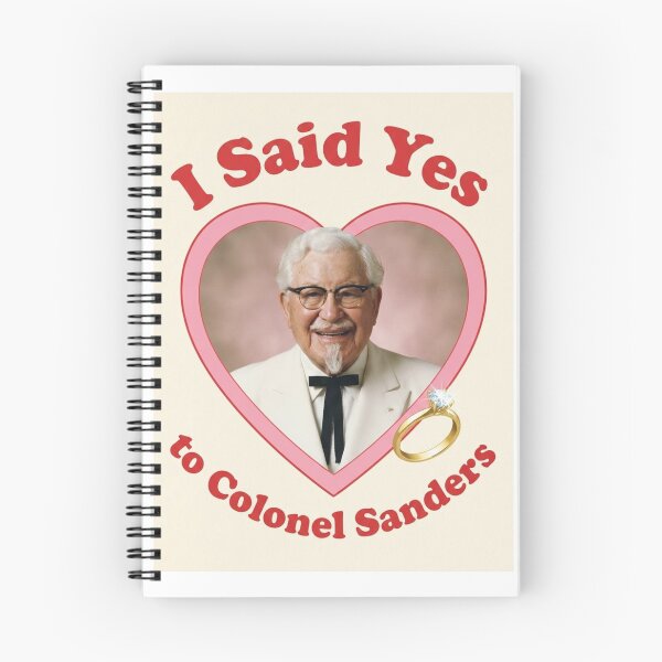 Item preview, Colonel sanders Love boyfriend birthday funny prank meme gift weird designed and sold by CheeseBlueprint.