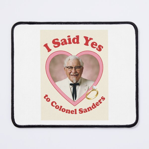 Item preview, Colonel sanders Love boyfriend birthday funny prank meme gift weird designed and sold by CheeseBlueprint.