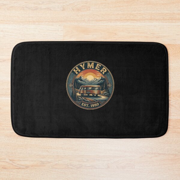 Item preview, Retro Striped RV Motorhome Vehicle Word Graphic designed and sold by LolaPort5.