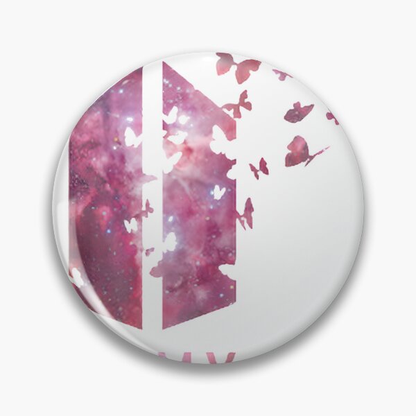 Item preview, Bts Army Logo With Destructive Butterfly Red Galaxy Kpop Army PERFECT GIFT FOR YOU AND FRIENDS designed and sold by RONNIE ..