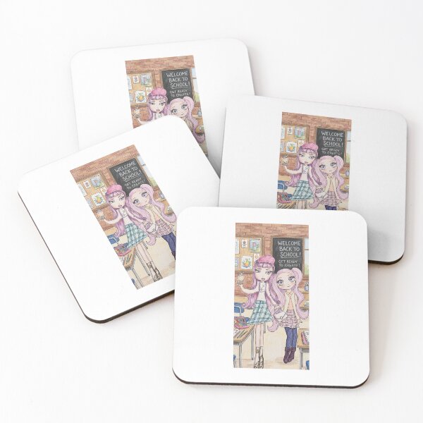 Item preview, Title: Cute Pastel Anime Fashion Friends Illustration designed and sold by SofiaByCruti.