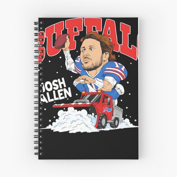 Item preview, Josh Allen Buffalo Bills Cartoon Snow Plow Truck designed and sold by ArmandHuels.