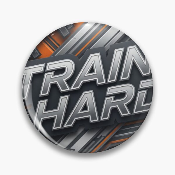 Item preview, Edgy Orange TRAIN HARD designed and sold by dazzlemakers.