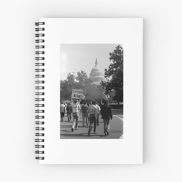Item preview, Demonstrator With Impeach Nixon Sign - Washington Dc 1973 designed and sold by war-aooldridge.
